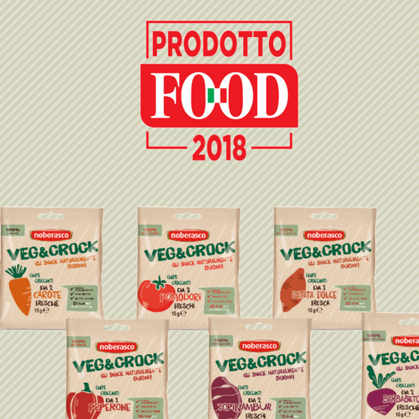 Noberasco vince il premio Prodotto Food nella categoria Fuori Pasto