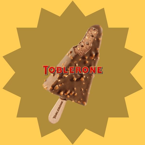 Toblerone: arriva la versione gelato della famosa barretta al cioccolato