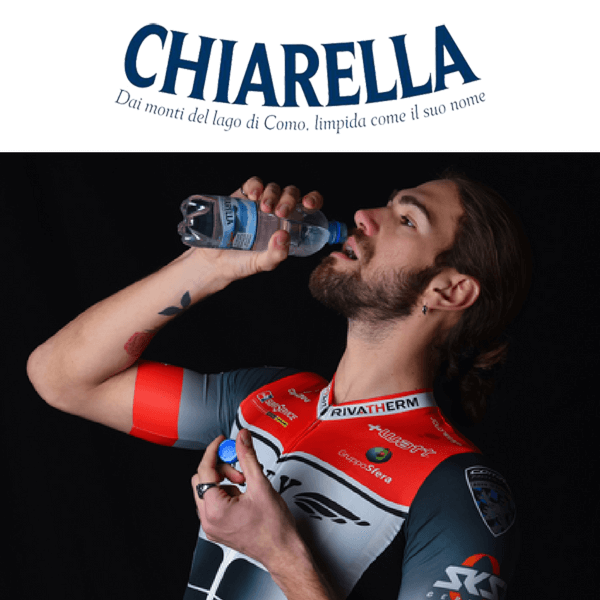 Acqua Chiarella a fianco del team Fly Cycling contro il diabete