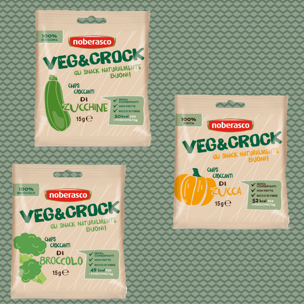 Noberasco: tre novità nella linea Veg&Crock