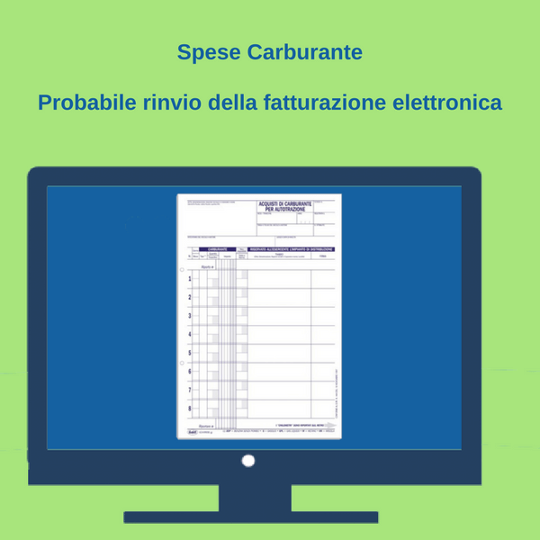 Spese carburante. Probabile proroga della fatturazione elettronica