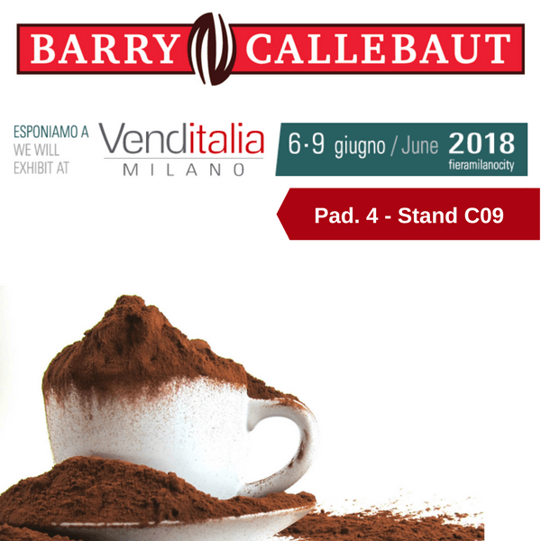 Venditalia 2018. Le novità di Barry Callebaut