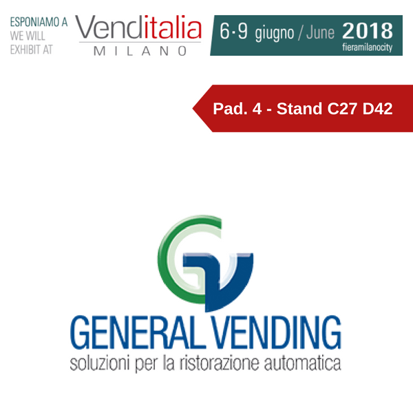 Venditalia 2018. Le novità di General Vending