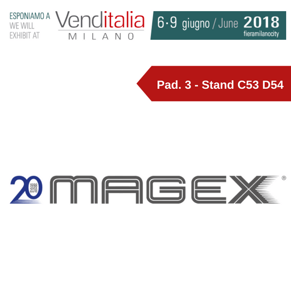 Venditalia 2018. Le novità di MAGEX