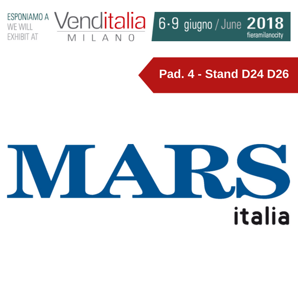 Venditalia 2018. Le novità di MARS ITALIA