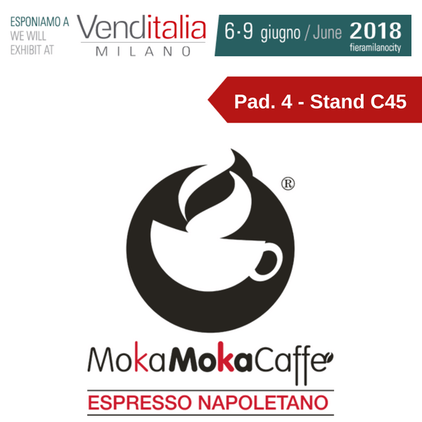 Venditalia 2018. Le novità di MOKAMOKA CAFFÈ