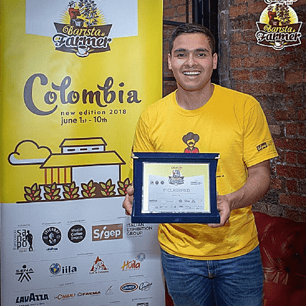 È colombiano il vincitore del talent Barista & Farmer