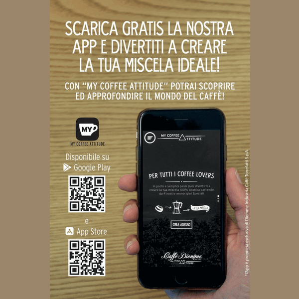 Nuova app My Coffee Attitude: l’idea di Diemme per i coffee lovers