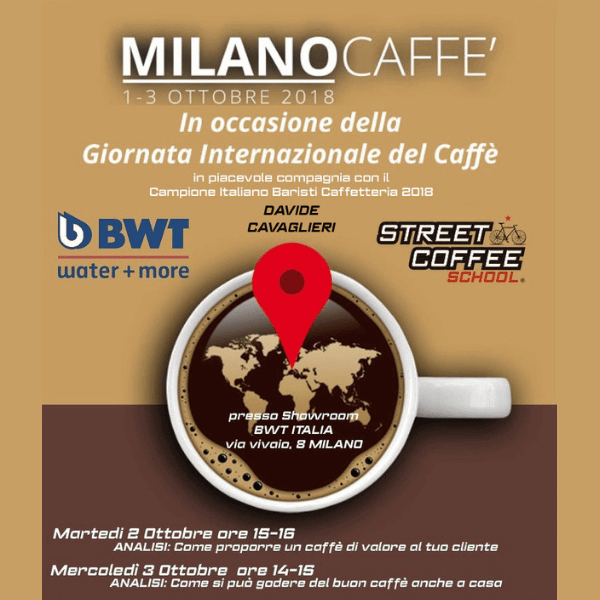 Tanti allo showroom di BWT nelle tre giornate di MilanoCaffè