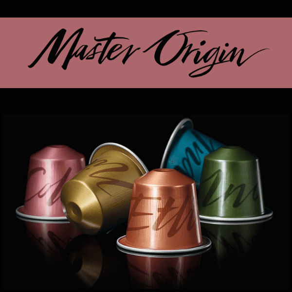 Nespresso presenta la nuova gamma Master Origin