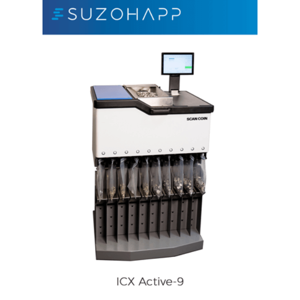 Con ICX Active-9 di SUZOHAPP si apre una nuova era nel conteggio delle monete