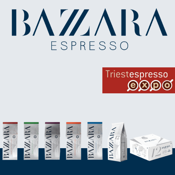 Bazzara srl a TriestEspresso 2018. Pad. 27 – Stand 12-49