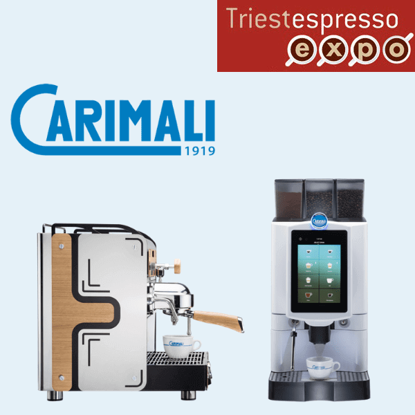 Carimali a TriestEspresso 2018. Pad. 30 – Stand 88B