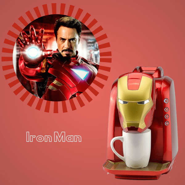 La macchina da caffè di Iron Man fa il caffè “eroico”, in capsula o macinato