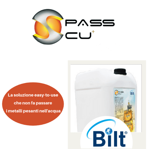 PassCu di Bilt, la soluzione che elimina i metalli pesanti nell’acqua