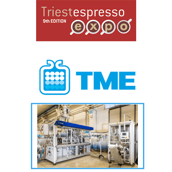 TME a TriestEspresso 2018. Pad. 28 – Stand  33/31
