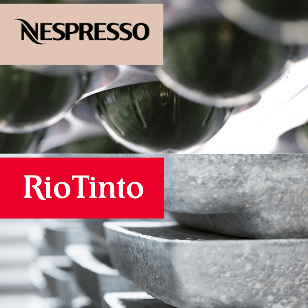 Nespresso: l’accordo con Rio Tinto per capsule eco-sostenibili