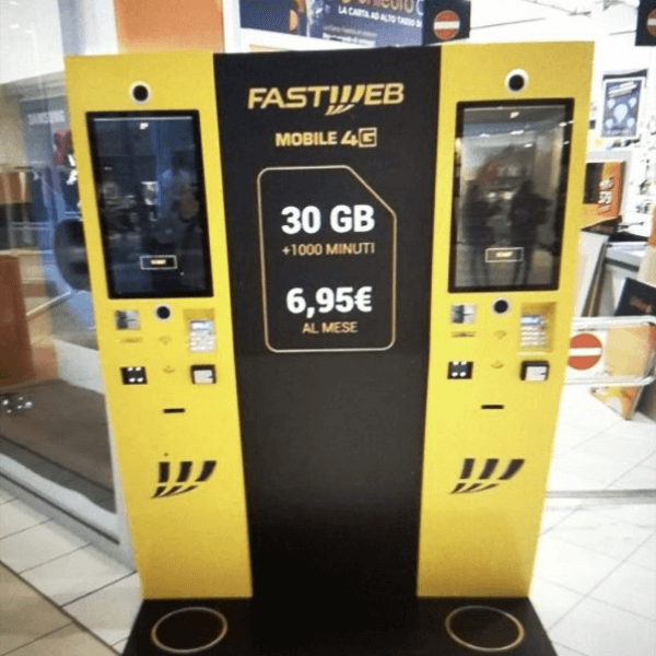 A Rimini arriva il distributore automatico di Sim Fastweb