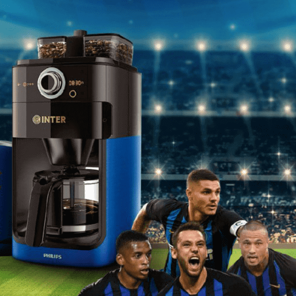 L’Inter ha la sua Official Coffee Machine targata Philips