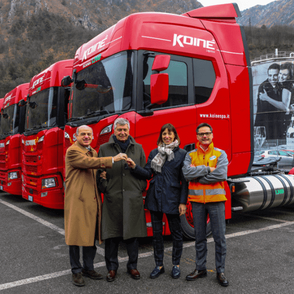 Il Gruppo Sanpellegrino con i veicoli a LNG diventa sempre più green