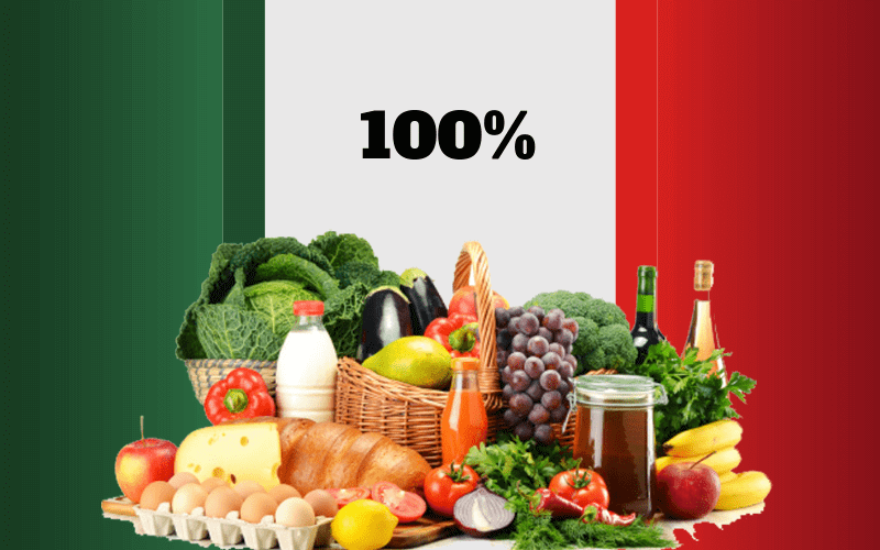 100% italiano