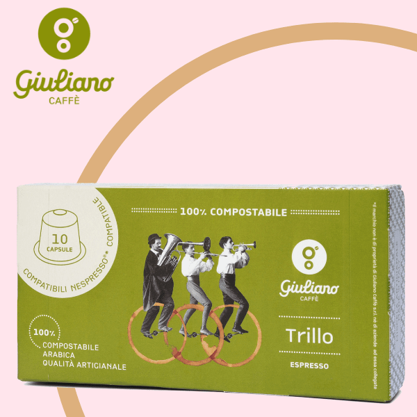 Da Giuliano Caffè nasce Trillo: la capsula 100% compostabile