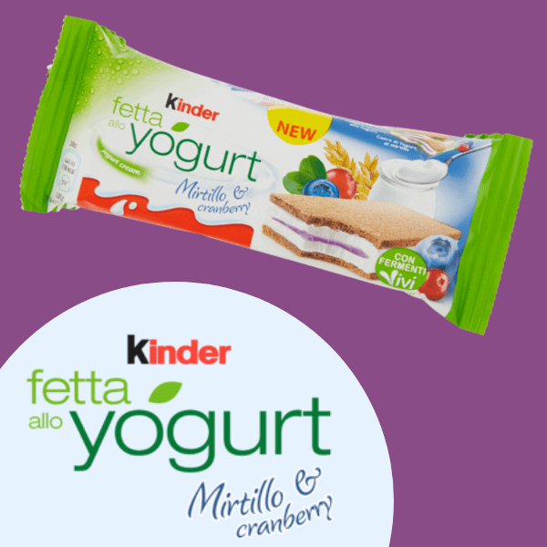 Kinder lancia la nuova Kinder Fetta allo Yogurt Mirtillo & Cranberry