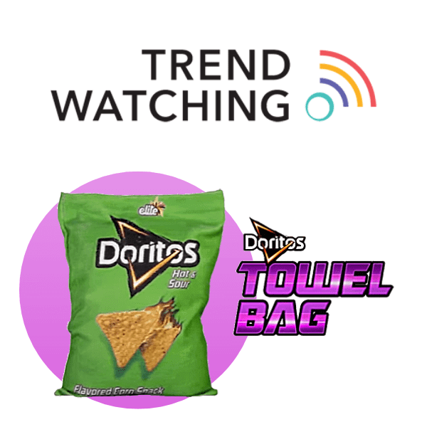 Il sacchetto delle Doritos diventa un tovagliolo e va in lavatrice