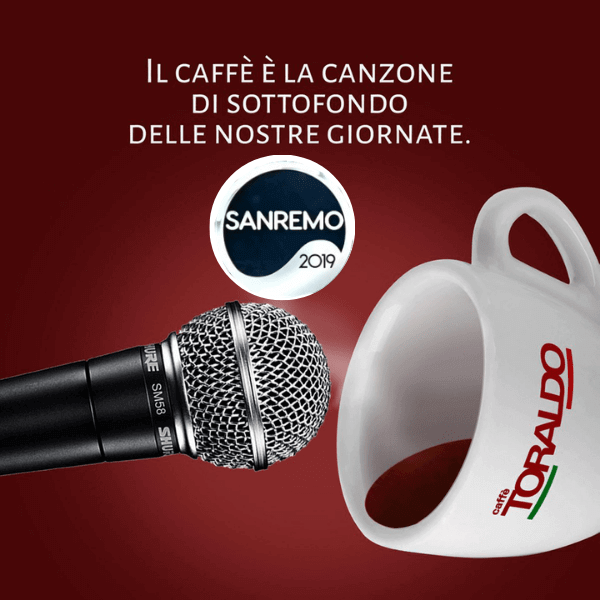 Caffè Toraldo protagonista della 39° edizione del Festival di Sanremo