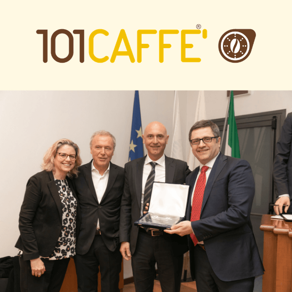 101CAFFÈ: ai Franchising Key Award 2019 è Miglior Presenza Internazionale