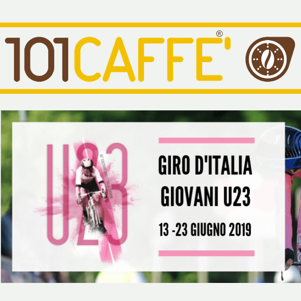 101CAFFE’ è silver sponsor del Giro d’Italia Under 23