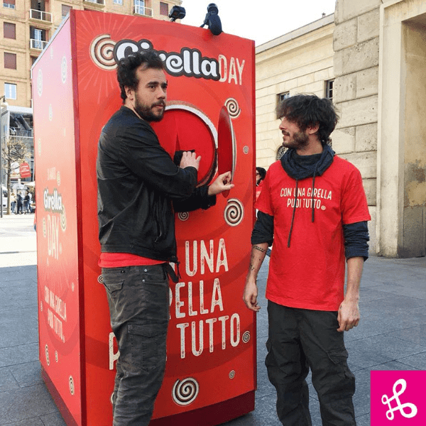 Girella Day: un distributore automatico a Milano per la festa