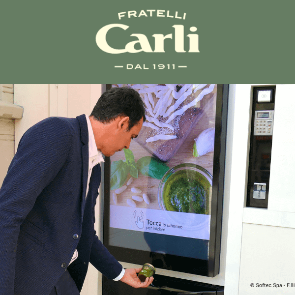A Monza la vending machine tecnologica di Fratelli Carli