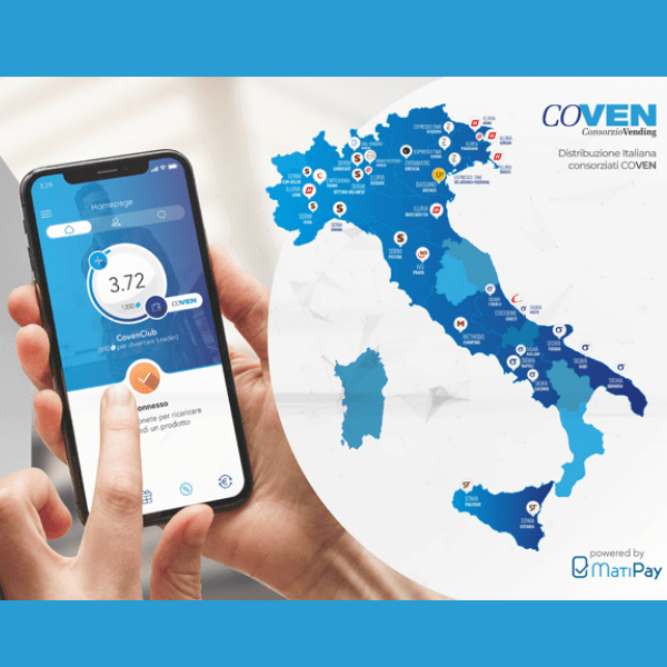 Il Consorzio Coven sceglie MatiPay di SITAEL per mobile e telemetria