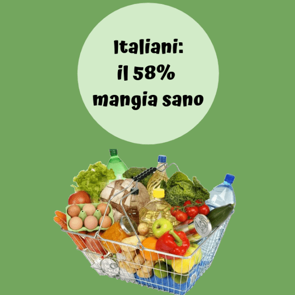 Ricerca Ixè: più del 58% degli italiani dice di mangiare sano