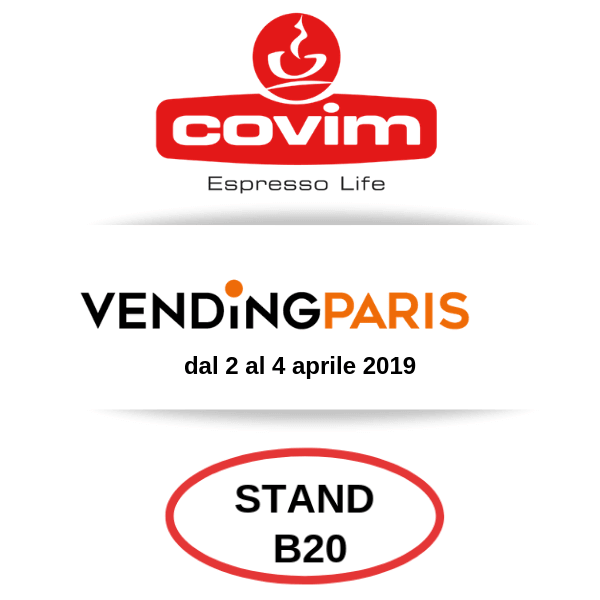 Covim a Vending Paris con il nuovo caffè in grani Bio UTZ per d.a.