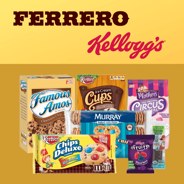 Ferrero annuncia l’acquisizione di snack e biscotti Kellogg’s in USA