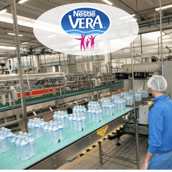 Acqua Vera. Riorganizzazione delle linee produttive