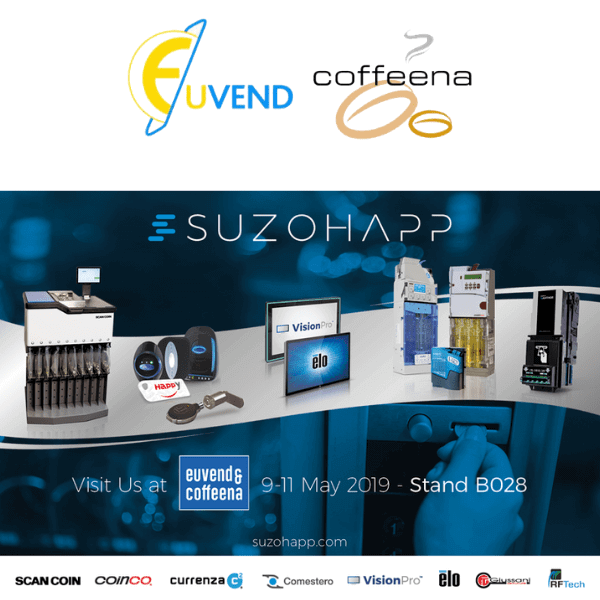 SUZOHAPP in prima linea alla fiera EU’Vend