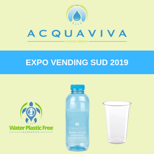 Acquaviva porta il suo cuore green a Expo Vending Sud 2019