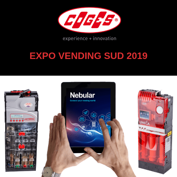 Coges a Expo Vending Sud 2019 insieme a GE.O.S Sicilia