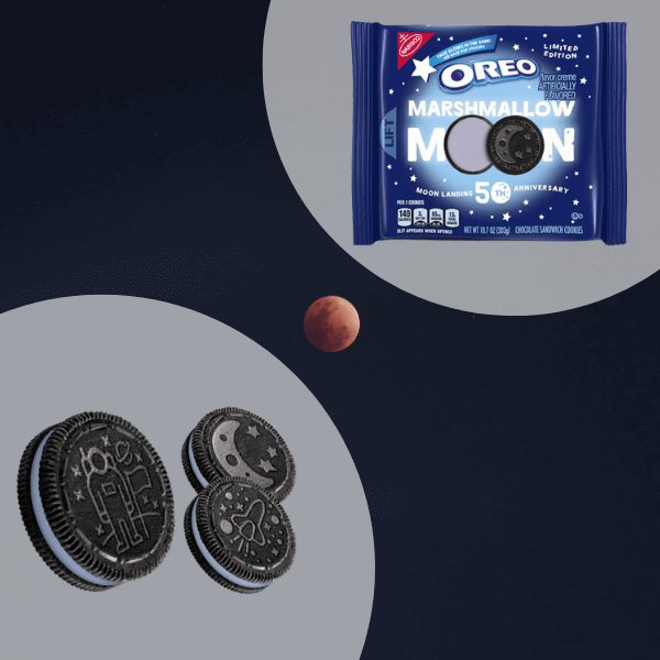 OREO celebra il 50° anniversario dello sbarco sulla luna