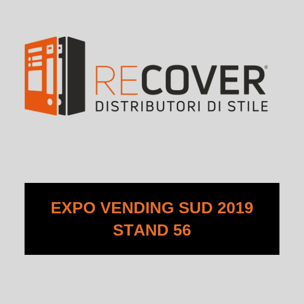 RECOVER a Expo Vending Sud con i suoi distributori di stile