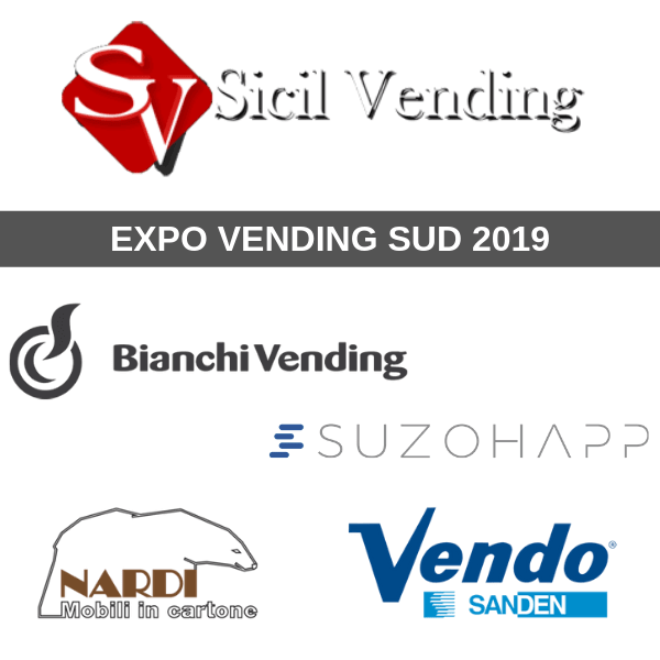 Sicil Vending a Expo Vending Sud con i suoi top partner