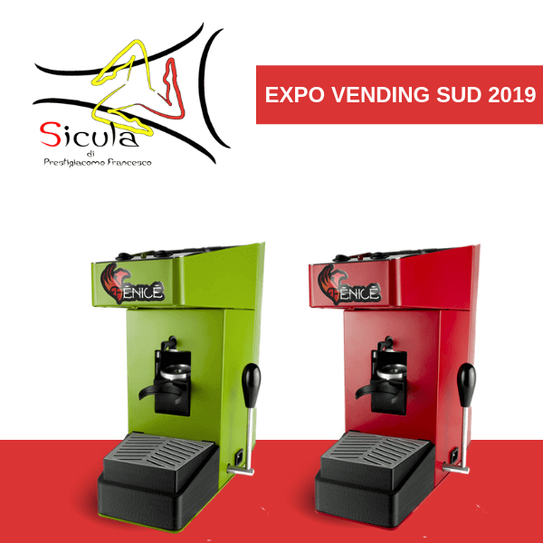 A Expo Vending Sud 2019 Sicula presenta Fenice ed Egizia