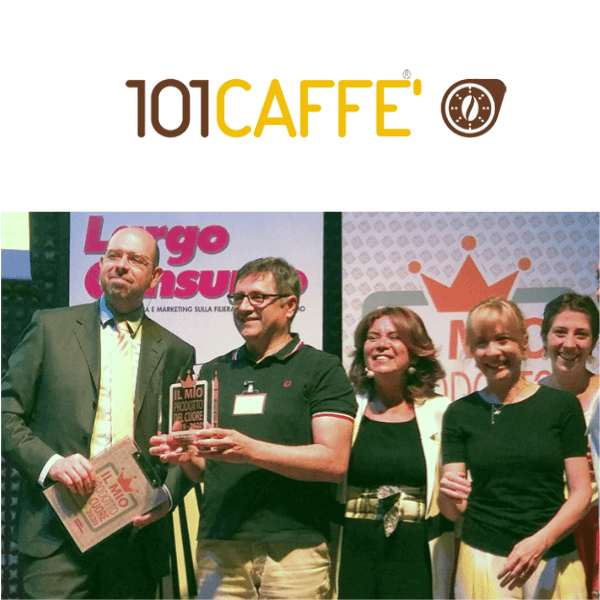 Premio “Il Mio Prodotto del Cuore 2019-2020” a 101CAFFE’