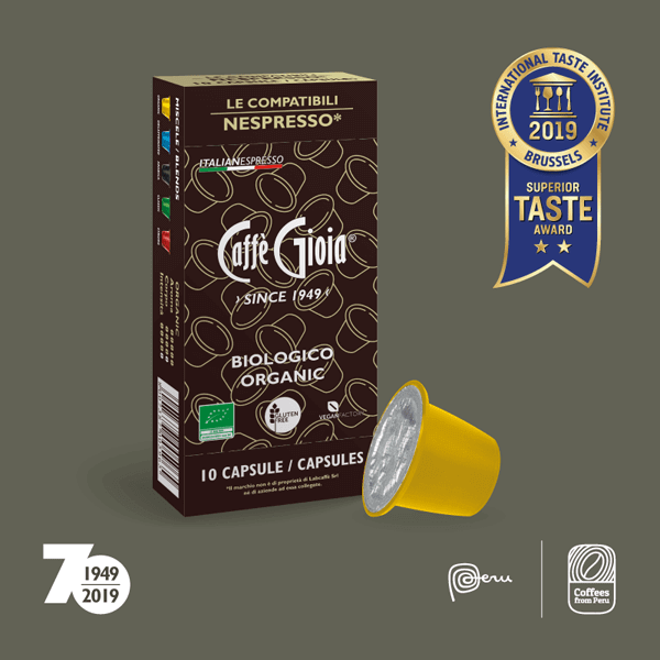 Caffè Gioia conquista le due stelle al Superior Taste Award