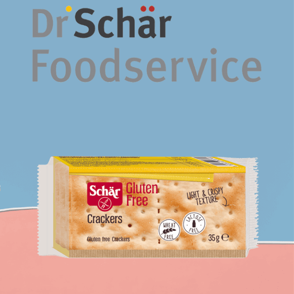 Dr Schär Foodservice introduce nella propria gamma i Crackers Schär