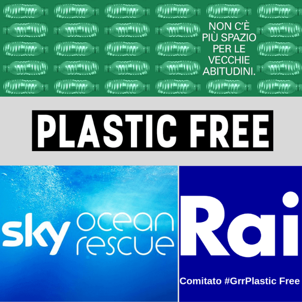 ENEL, SKY, RAI. Se anche le grandi aziende diventano PlasticFree…