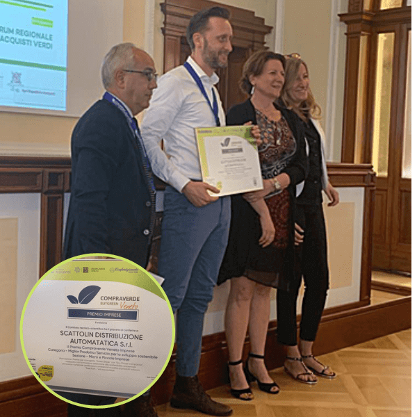 Scattolin D.A. riceve il Premio Compraverde per la Sostenibilità
